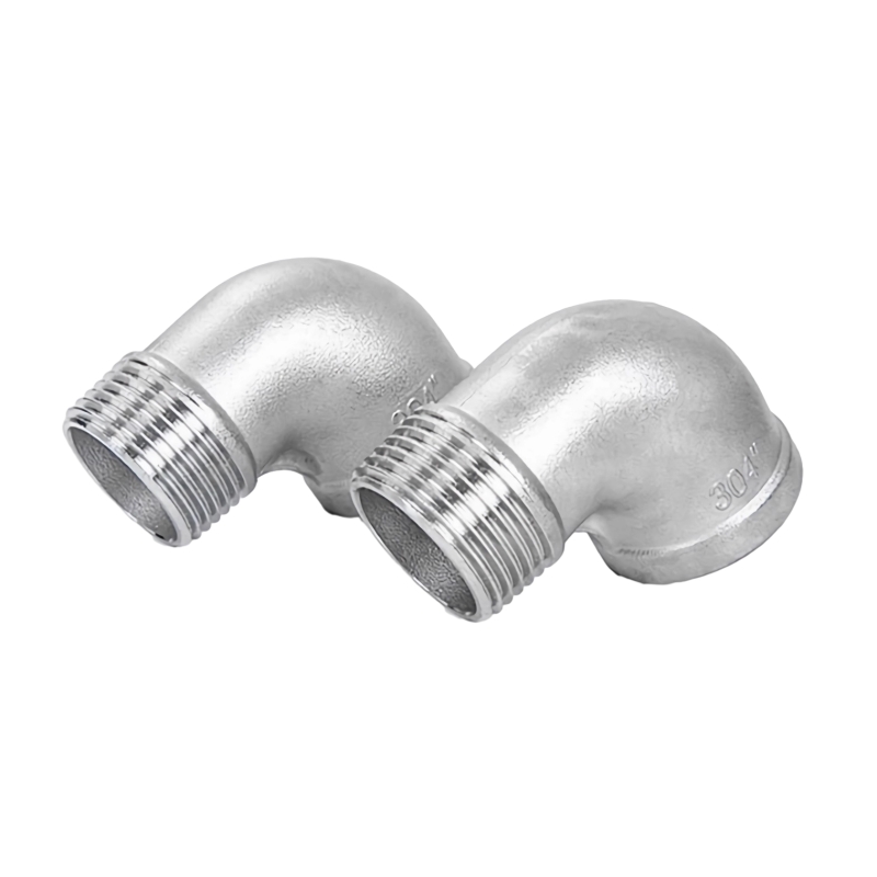 Acero de igual diámetro de acero inoxidable Forzado de 90 grados Codo de la calle
