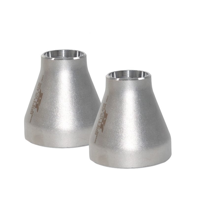 Soldable de pared gruesa 304 Tubo de acero inoxidable Reductores concéntricos accesorios