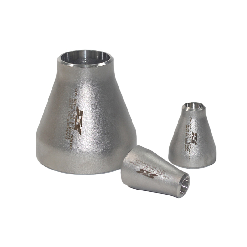 Soldable de pared gruesa 304 Tubo de acero inoxidable Reductores concéntricos accesorios