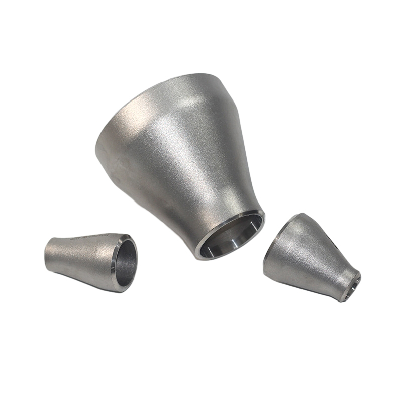 Soldable de pared gruesa 304 Tubo de acero inoxidable Reductores concéntricos accesorios