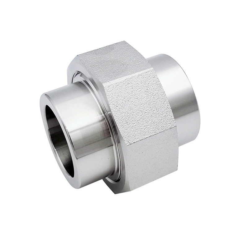 Unión de acero inoxidable de baja presión con accesorios de tubería roscada NPT