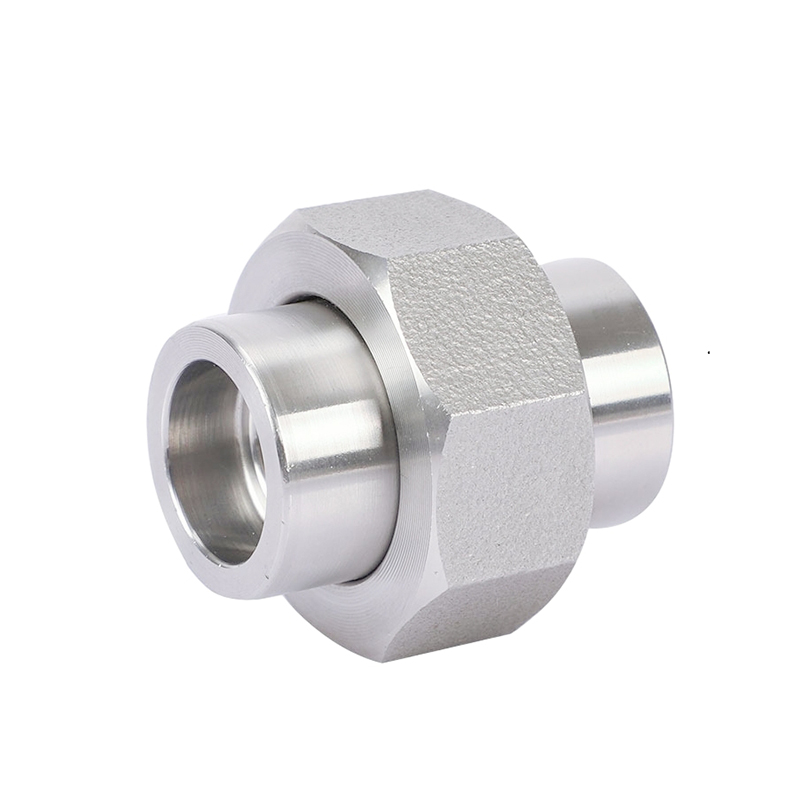 Unión de acero inoxidable de baja presión con accesorios de tubería roscada NPT