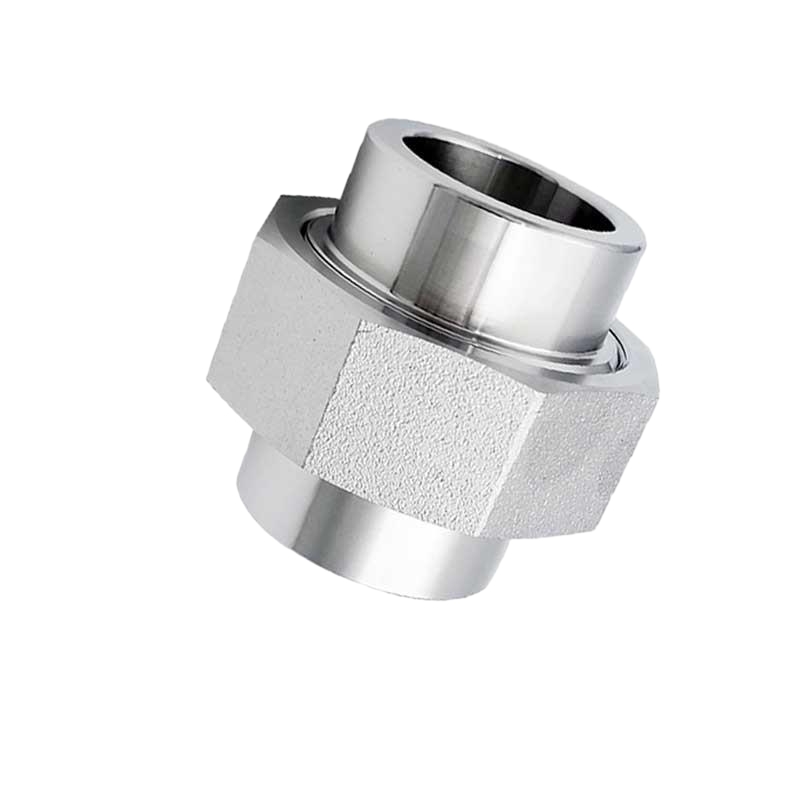 Unión de acero inoxidable de baja presión con accesorios de tubería roscada NPT
