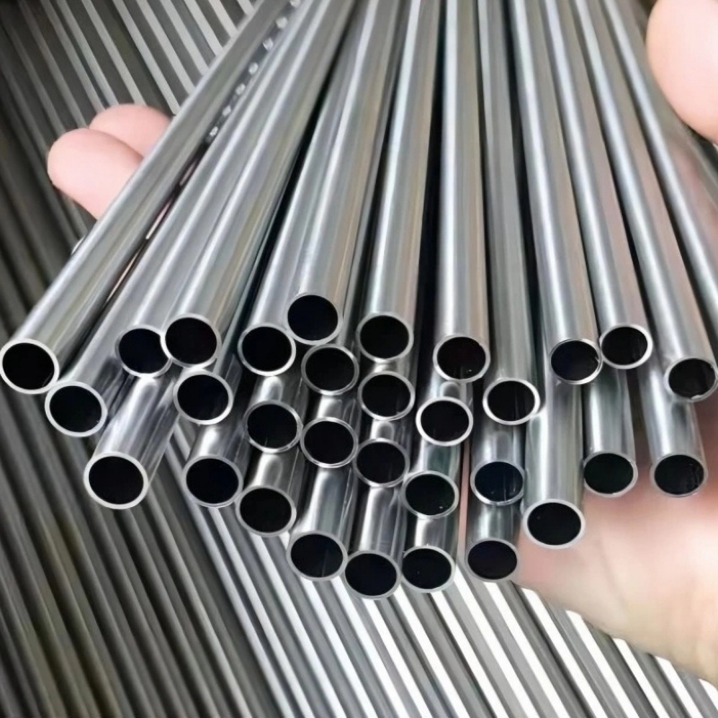 Tubo de instrumento de acero inoxidable pulido ASTM High Precision para flujo de control