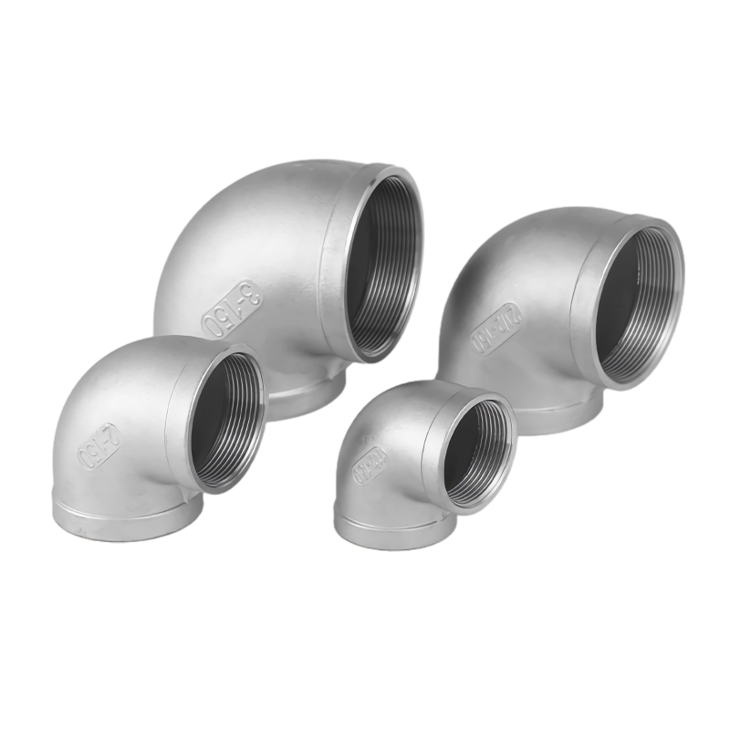 316L accesorios de tubería de codo contagados de acero inoxidable de acero inoxidable de 90 °