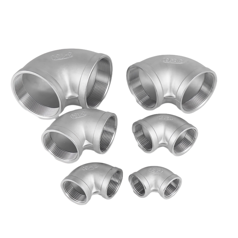 316L accesorios de tubería de codo contagados de acero inoxidable de acero inoxidable de 90 °