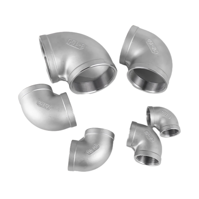 316L accesorios de tubería de codo contagados de acero inoxidable de acero inoxidable de 90 °