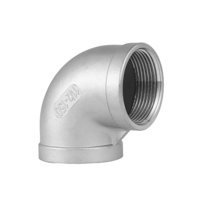 316L accesorios de tubería de codo contagados de acero inoxidable de acero inoxidable de 90 °