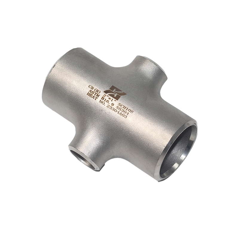 Metal Reductor Croses Juntas de tubo hechas de acero inoxidable galvanizado